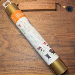 Cricut Window Cling Gold Adhesive NEW
